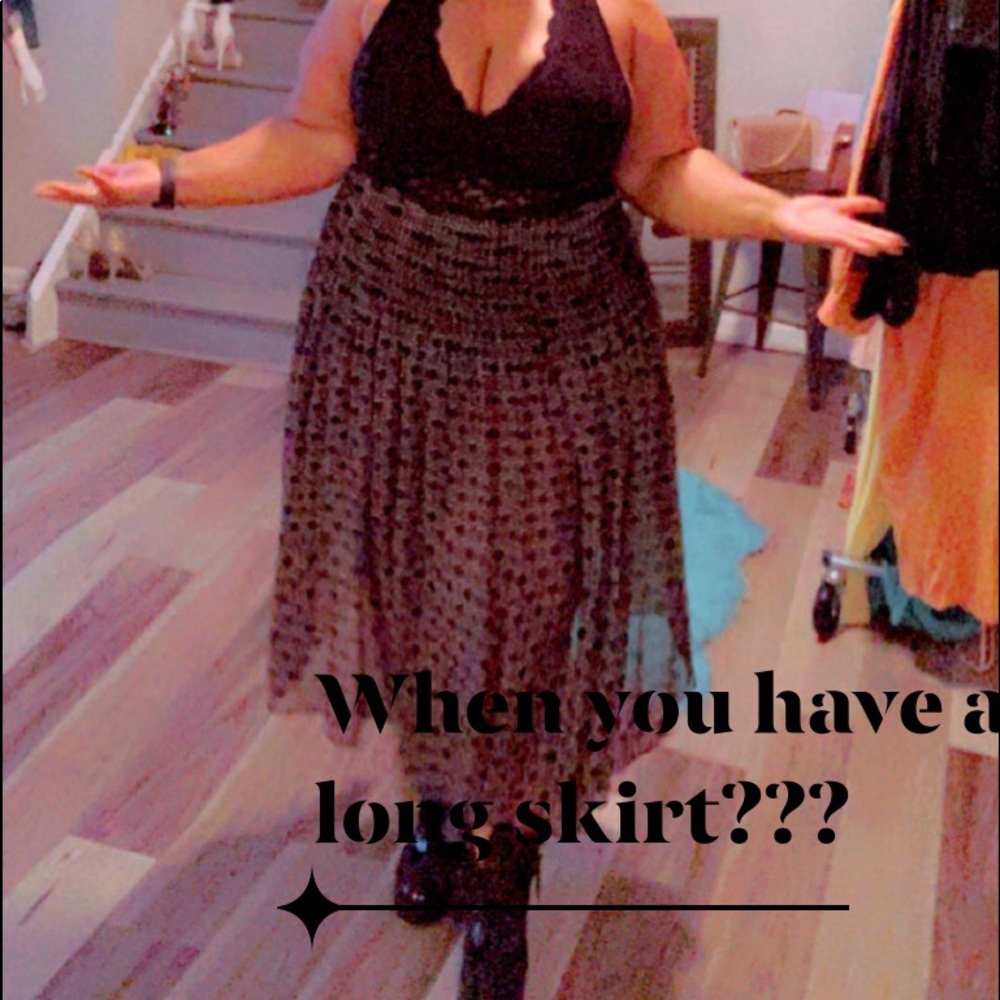 Long skirt